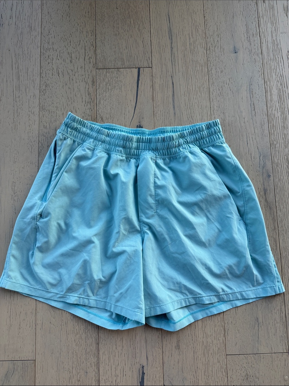 lululemon athletica Light Blue Men's Athletic Shorts